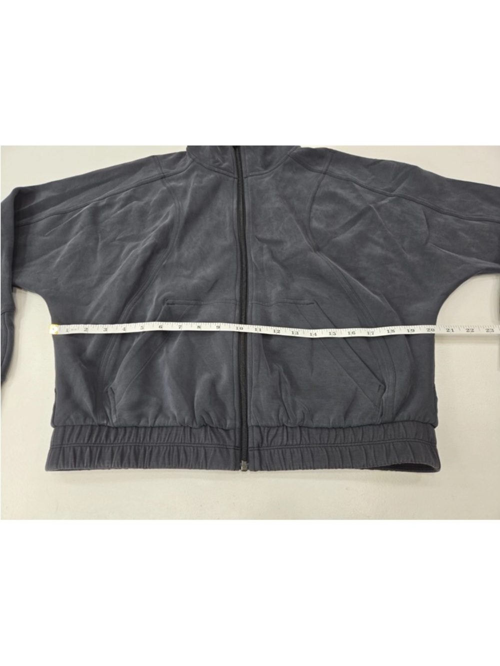 Lululemon Brushed Softstreme Funnel-Neck Zip Up Black Size 6 Womens - Picture 6 of 8